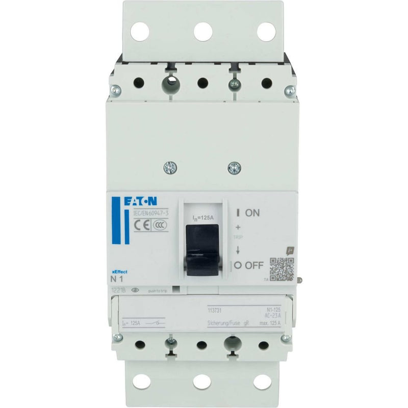 Eaton - Lasttrennschalter 3polig N1-125-SVE 125A Steckeinsatz