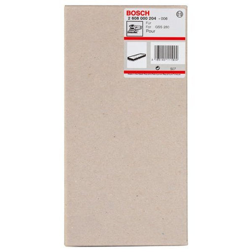 Bosch - Systemzubehör für Schleifen/Polieren (Akku/elektrisch/Druckluft) Schleifplatte 185 x 93 mm, 2608000204 für GSS 280 A GSS