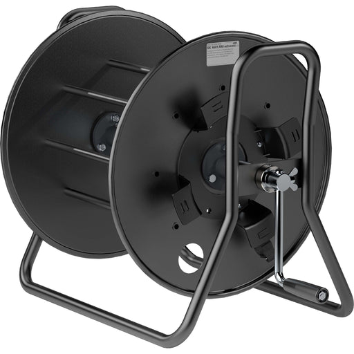 Schill - Kabeltrommel Stahlblech-Kabeltrommel SK 4601.RM-SCHWARZ mit Hilfsspule
