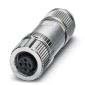 Phoenix Contact - Rundsteckverbinder, feldkonfektionierbar (Industriesteckverbinder) Bussystem-Steckverbinder SACC-M12FS-4#1424700