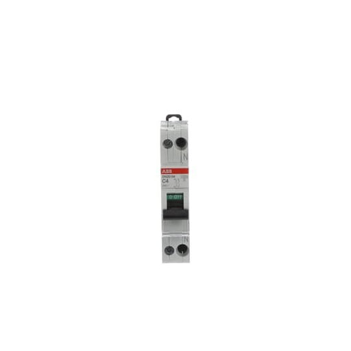 ABB Stotz S&J - Leitungsschutzschalter Sicherungsautomat SN201 M-C4 10kA 4 A 1P+N