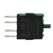 Schneider Electric - Hilfsschalterblock Hilfsschalter ZB6E1B 1S f.Fastonstecker − 10 Stück