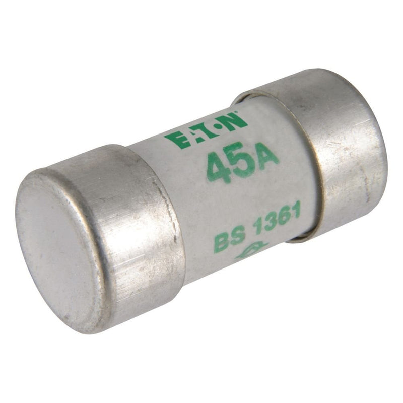 Eaton - Zylindrische Sicherung Sicherungseinsatz C4545 45 A, AC 240 V − 10 Stück