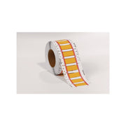 HellermannTyton - Kabelmarkierungssystem Warmschrumpfschlauch TULT#55371033 VE1000 12-4DS-2x25-YE