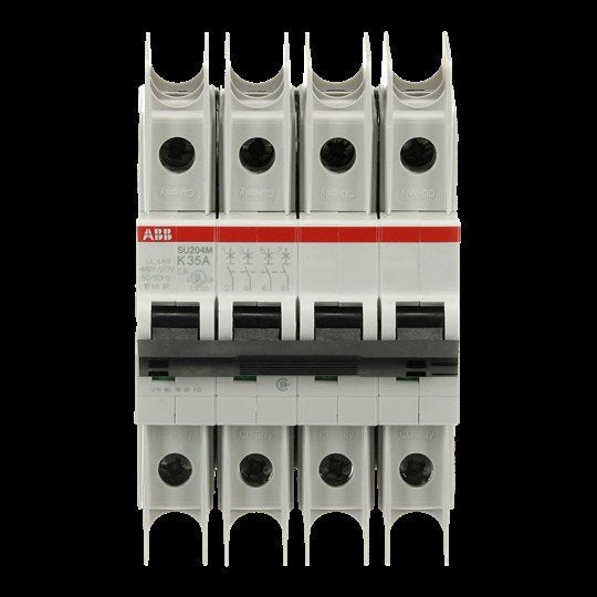 ABB Stotz S&J - Leitungsschutzschalter Sicherungsautomat SU204M-K35 10kA 35A 4P