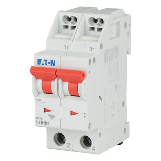 Eaton - Leitungsschutzschalter PLI-B10/2 B 10A, 2p Steckkl