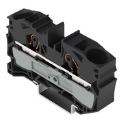 WAGO - Durchgangs-Reihenklemme 2-Leiter-Durchgangsklemme 2016-1205 16 mm², schwarz − 20 Stück