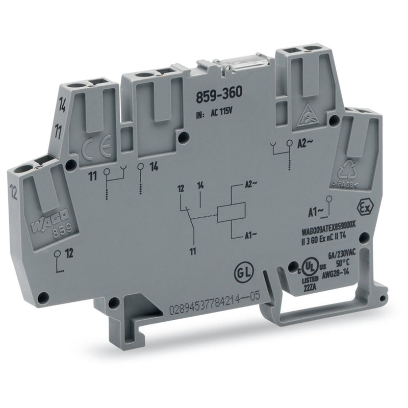 WAGO GmbH & Co. KG - Schaltrelais Relaismodul 859-360 AC 115 V