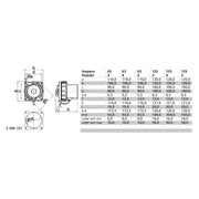 Bals Elektrotech - CEE-Gerätestecker (IEC 60309) Gerätestecker 28045 400V6h IP67