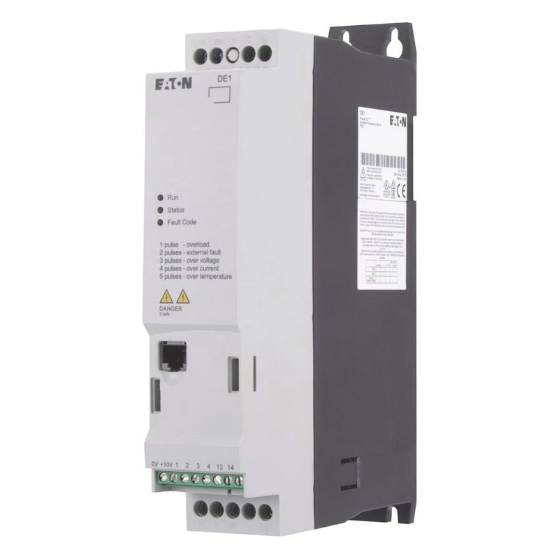 Eaton - Frequenzumrichter =< 1 kV Drehzahlstarter mit Filter DE1-127D0FN-N20N 230V 7A 1,5kW