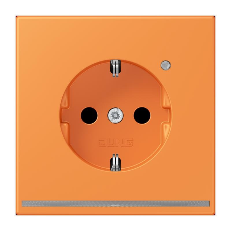 Jung - Steckdose SCHUKO Steckdose LC 1520-O LNW 225 orange clair (32081)