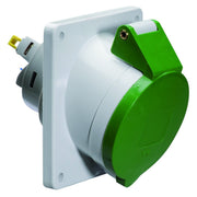 Bals Elektrotech - CEE-Anbausteckdose (IEC 60309) Anbausteckdose geneigt 16A 12781 4p >50V 10h IP44