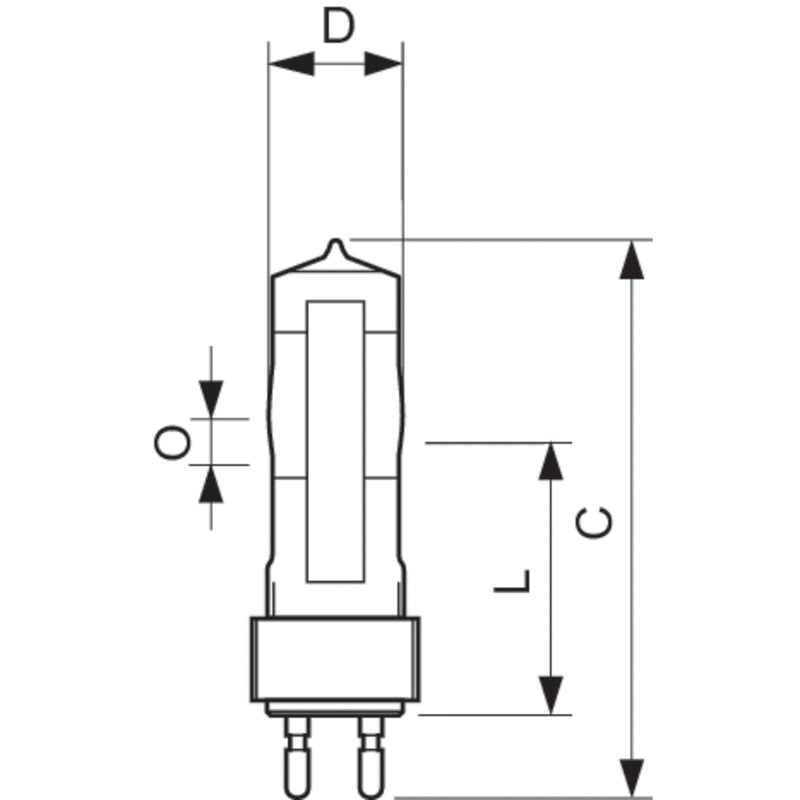 Philips Lighting - Studio-, Projektions- und Fotolampe Projektionslampe MSD 1200 1CT/3