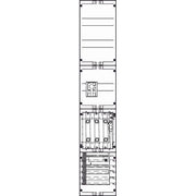 ABN - Zählerfeld Wandlerfeld W19X632N 200A SAS40mmCU-Lasch