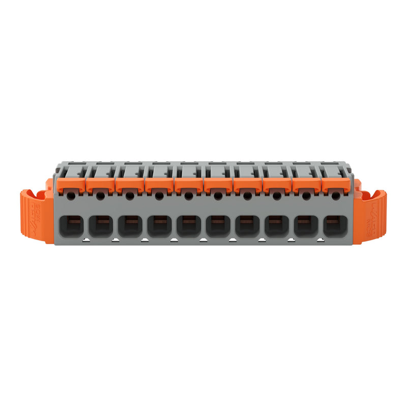 WAGO - Kabelsteckverbinder für Leiterplattensteckverbinder 1-Leiter-Federleiste 2231-1110/038-000 Push-in CAGECLAMP,gr − 50 Stück