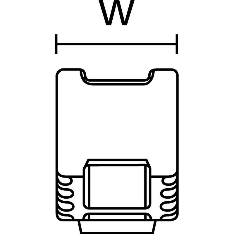 HellermannTyton - Befestigungssockel und -element für Kabelbinder Befestigungssockel 151-29301(500) − 500 Stück