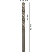 Bosch - Bohrer PRO Metal HSS-G 2608595066 Spiralbohrer 6 x 57