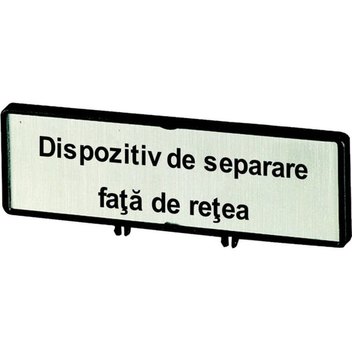 Eaton - Zubehör/Ersatzteile für Niederspannungs-Schalttechnik Träger mit Schild ZFSNT73-T0 T0 T3 P1 48x17mm