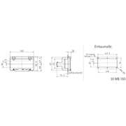 Bals Elektrotech - Zubehör/Ersatzteile für CEE-Steckvorrichtungen (IEC 60309) BetätigungsklappeIP44 580143