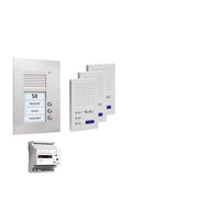TCS Tür Control - Türsprech-Set Paketlösung UP 3WE PPUF03-EN/02 z.hörerl.Freisprech
