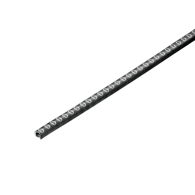 Weidmüller - Kabelmarkierungssystem Leitermarkierer CLI C02-3SW/WS 0 CD − 500 Stück
