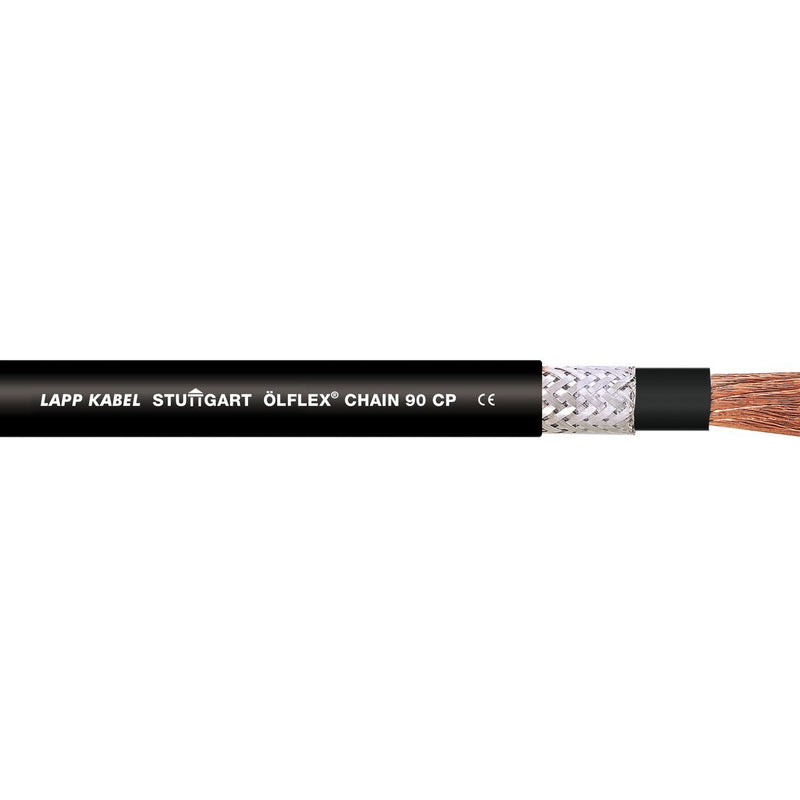 Lapp Kabel&Leitung - Energiekabel >= 1 kV, für ortsveränderlichen Einsatz ÖLFLEX CHAIN 90 CP 1X1,5 1026547/500 − 500 Meter
