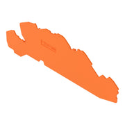 WAGO - Abschluss- und Zwischenplatte für Reihenklemme Abschluss-/Zwischenplatte 2005-7692 orange