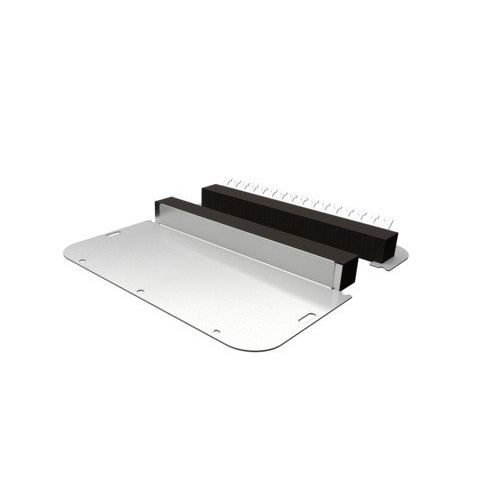 Rittal - Einführungsflansch für Kleingehäuse/Schaltschrank Flanschplatte SZ 2565.450 Metall − 1 Stück
