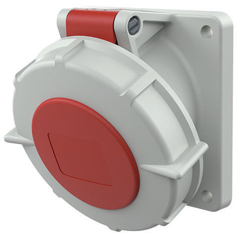 Mennekes - CEE-Anbausteckdose (IEC 60309) Anbaudose schräg 1096 16A,7p,6h,400V,IP67