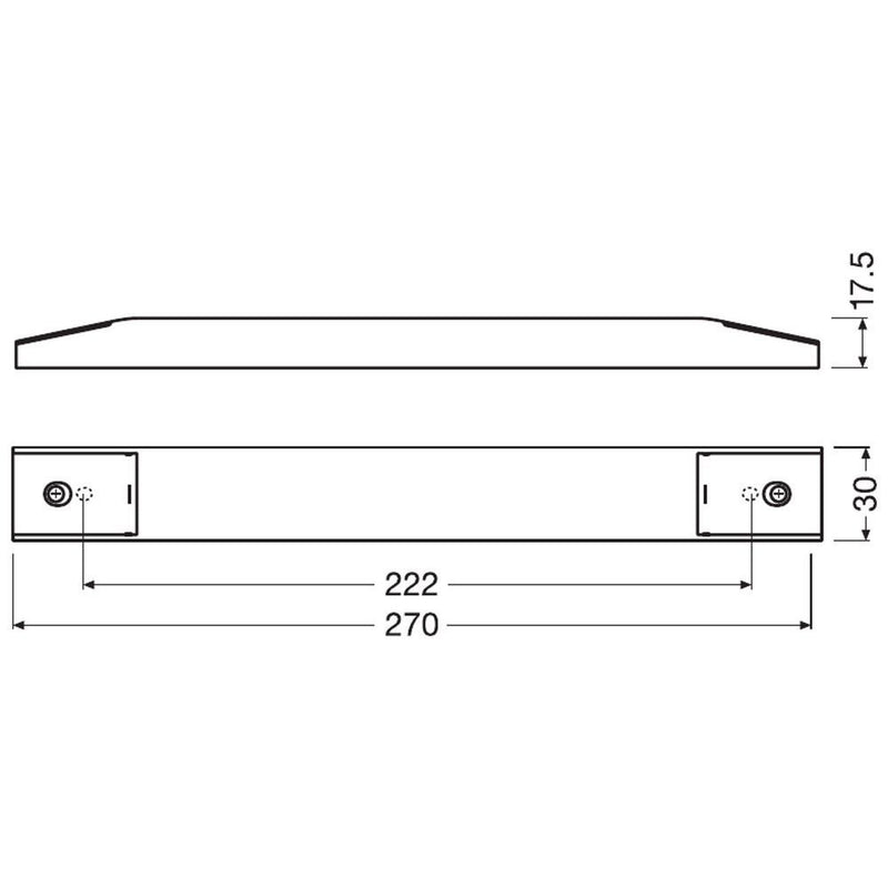OSRAM BETRIEBSGERÄTE - LED-Betriebsgerät OT SLIM30/220-240/24