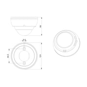 BEG Brück Electronic - Bussystem-Bewegungsmelder Präsenzmelder PD4-M-DAA4G-AP DALI
