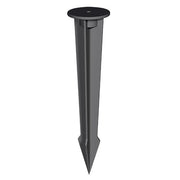 ESYLUX - Mechanisches Zubehör/Ersatzteile für Leuchten Bodenanker inkl. Adapter FL GROUND SPIKE BK für OFL-/AFL-SUN sw