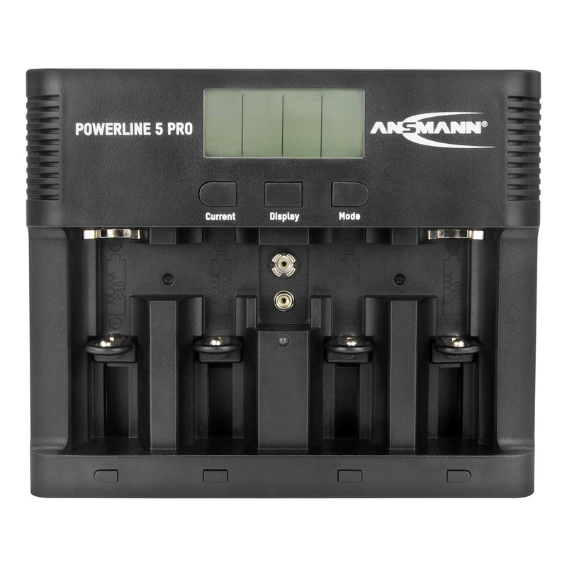 Ansmann - Universal-Ladegerät Tisch-Ladegerät 1001-0018 Powerline 5 Pro