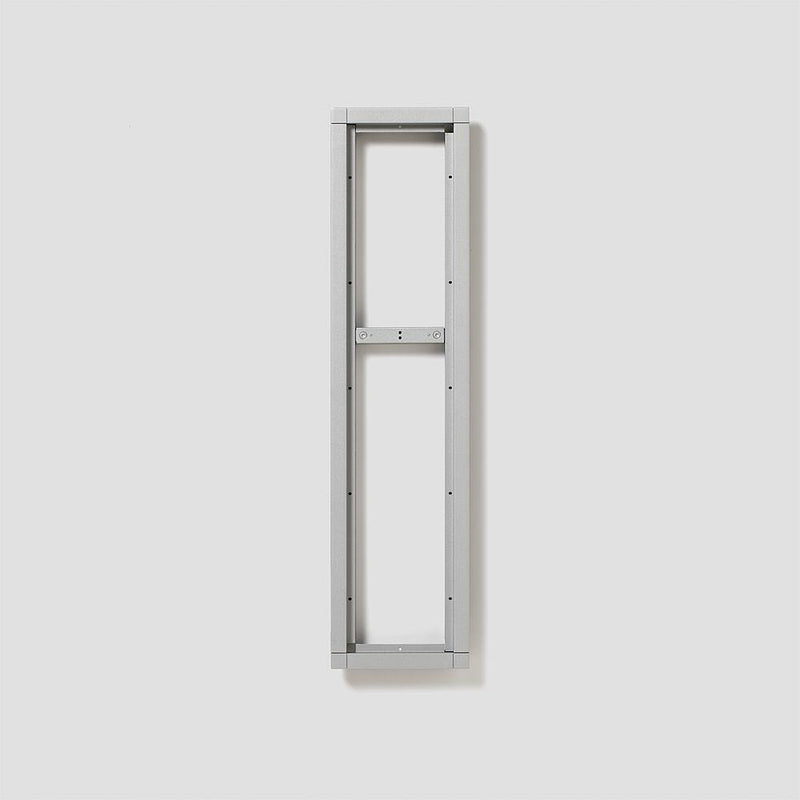 Siedle&Söhne - Montageelement für Türstation Kombirahmen KR 611-5/1-0 SM Silber-Metallic