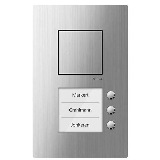 TCS Tür Control - Türstation für Türkommunikation Audio Außenstation si CAE1003-0150 3Tasten 1reihCAE1003