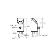 Turck - Druckschalter Drucksensor PS510-16V #100001538 Druck:-1 ... 16 bar