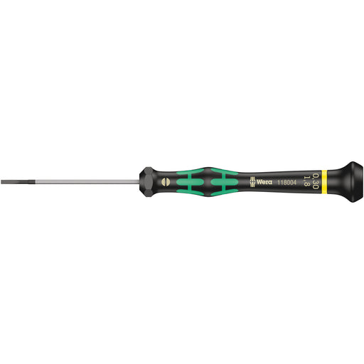 Wera - Schlitz-Schraubendreher Elektron. Schraubendreher 118004 0,30x1,8x60mm