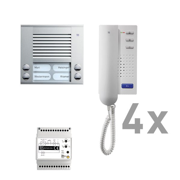 TCS Tür Control - Türsprech-Set audio:pack PES04 ISH3030 PAAH042/001 4Tasten AP
