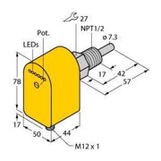 Turck - Durchflussüberwachungsgerät Eintauchsensor FCSN1/2A4PAP8XH1141