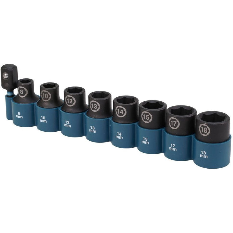 Makita - Steckschlüsselset Steckschlüssel-Set 9-tlg E-16645