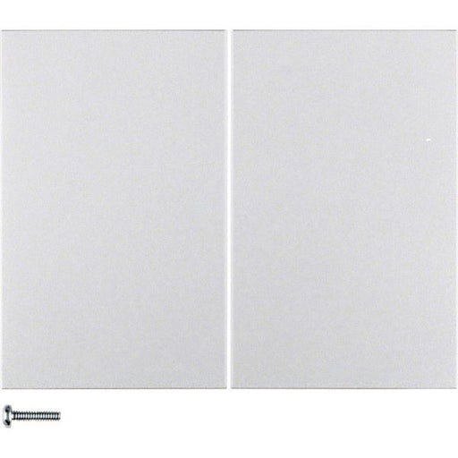 Berker - Bedienelement intelligent Taste 2fach 85142177 alu matt, lackiert