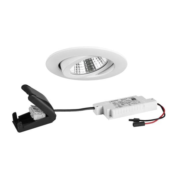 Brumberg Leuchten - Downlight/Strahler/Flutlicht LED-Einbaustrahler 230V 39463073 3000K rund