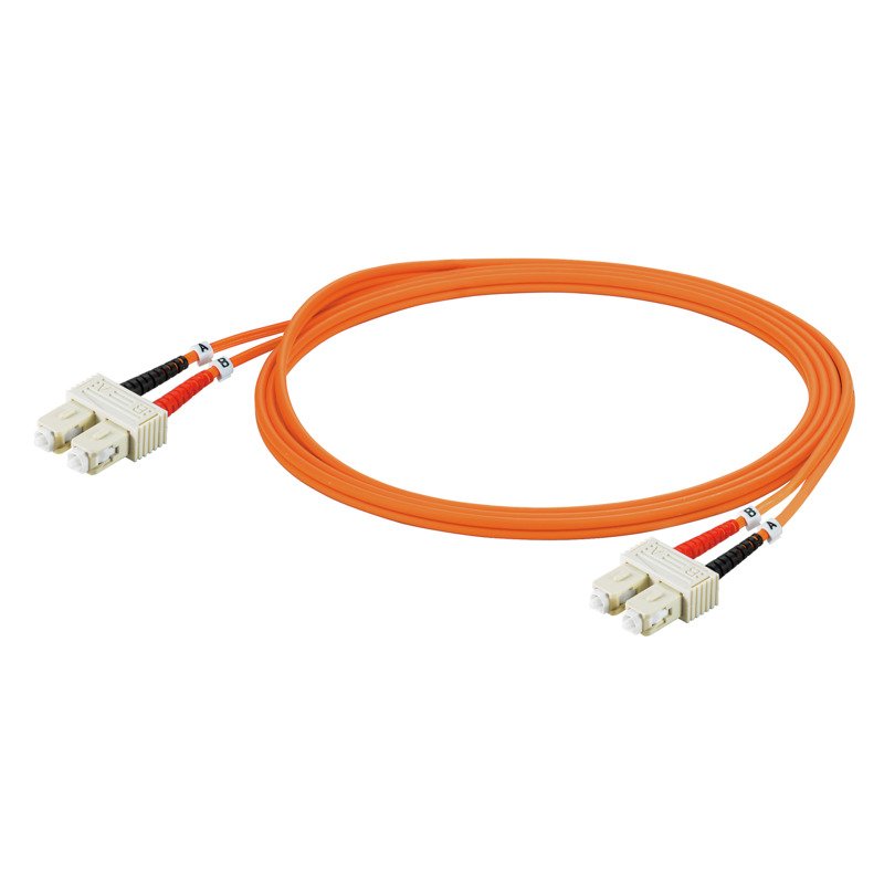Weidmüller - Patchkabel LWL Industrie Kabel ZIPCORD SC-Duplex IE-FM5Z2L#1433970030 IP20
