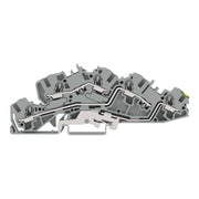 WAGO - Installations-Etagenklemme 2005-7645 L/L/PE 4/6qmm grau