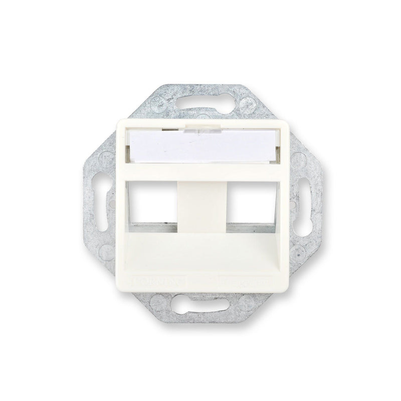 Corning - Kommunikationsanschlussdose Kupfer Rahmenset 50x50mm CAXXSE-S0301-C002 rws, RAL9010