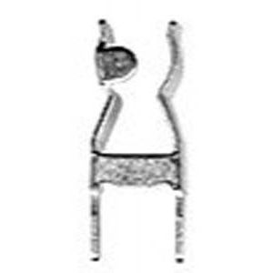 Eska - Feinsicherungshalter Haltefeder 120.700 f.5x20mm Sicherungen − 10 Stück