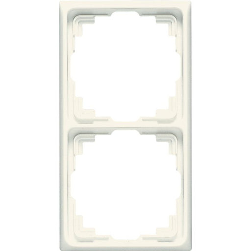 Jung - Abdeckrahmen Rahmen 2-fach ws CD 582 K W waage/senkrecht