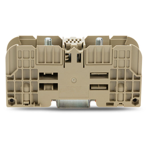 WAGO - Durchgangs-Reihenklemme Bolzenklemme 884-3500 M6,beige − 10 Stück