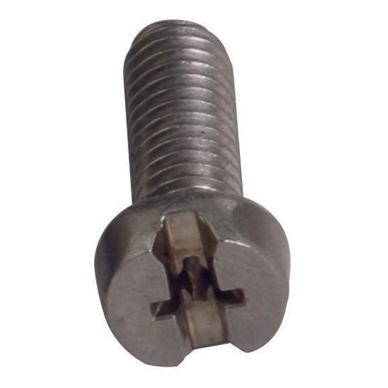 DEHN - Zubehör/Ersatzteile für Erdung und Blitzschutz Kombischlitzschraube KSSM6X16V2A Niro M6x16 − 100 Stück