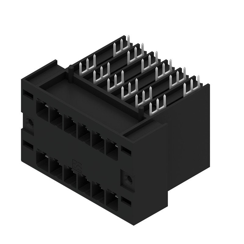 Weidmüller - Leiterplattensteckverbinder Verbinder 7.62mm SVD 7.62H#2431520000 − 15 Stück